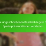 Die ungeschriebenen Baseball-Regeln bei Spielerpräsentationen verstehen