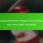 Die ungeschriebenen Regeln von Handshakes nach dem Spiel verstehen
